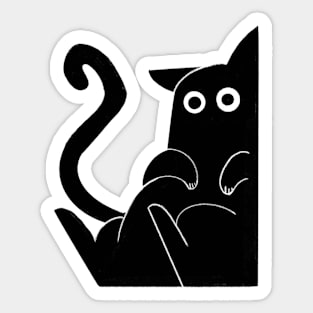 Geometry cat Sticker